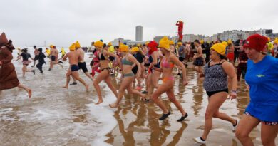 Plus de 4500 personnes se sont jetées dans la mer du Nord.