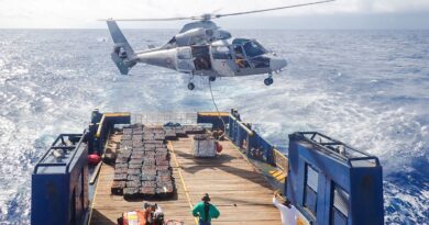 Polynésie française : Près de cinq tonnes de cocaïne saisies dans un bateau de pêche