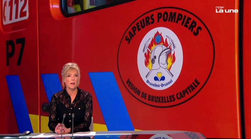 Pompiers et ambulanciers bruxellois en grève pour leurs droits.