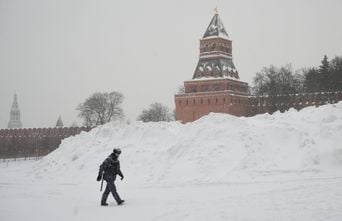Russie : Moscou enregistre les plus fortes chutes de neige en 200 ans