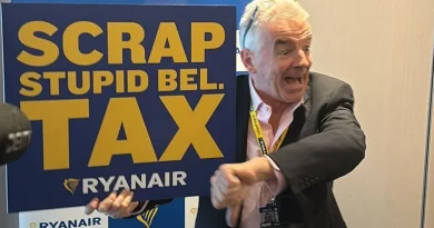 Ryanair ne supprime pas 1,1 million de sièges en Belgique en 2026.