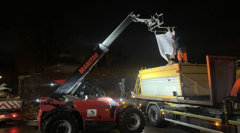 Saint-Ghislain : épandeuses activées en prévision de neige sur la route