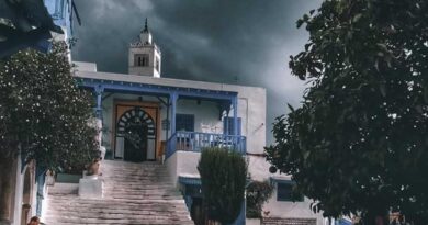 Sidi Bou Saïd attend jusqu'à 120 mm de pluie lundi.
