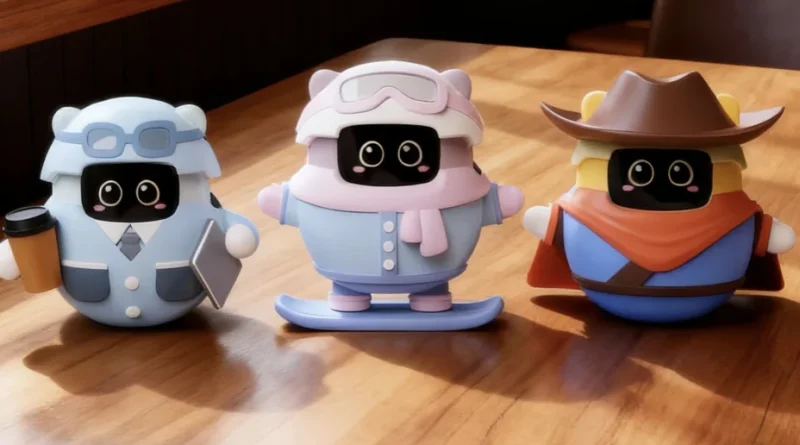 Sweekar, le Tamagotchi amélioré par ChatGPT, part en voyage.