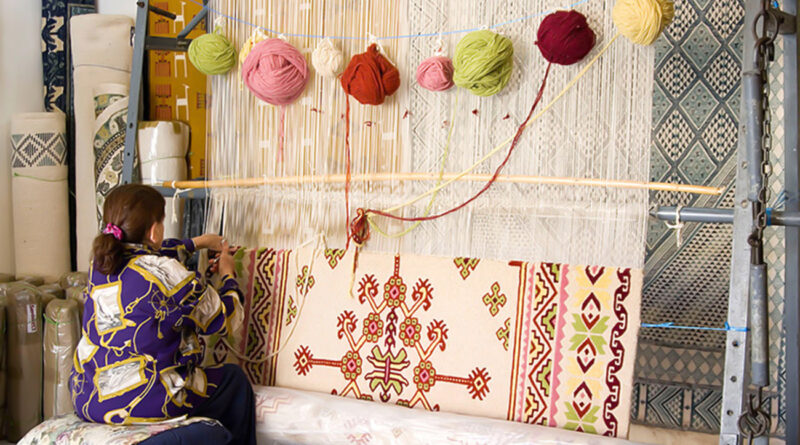 Tapis kairouanais : relance grâce à la dynamique touristique.