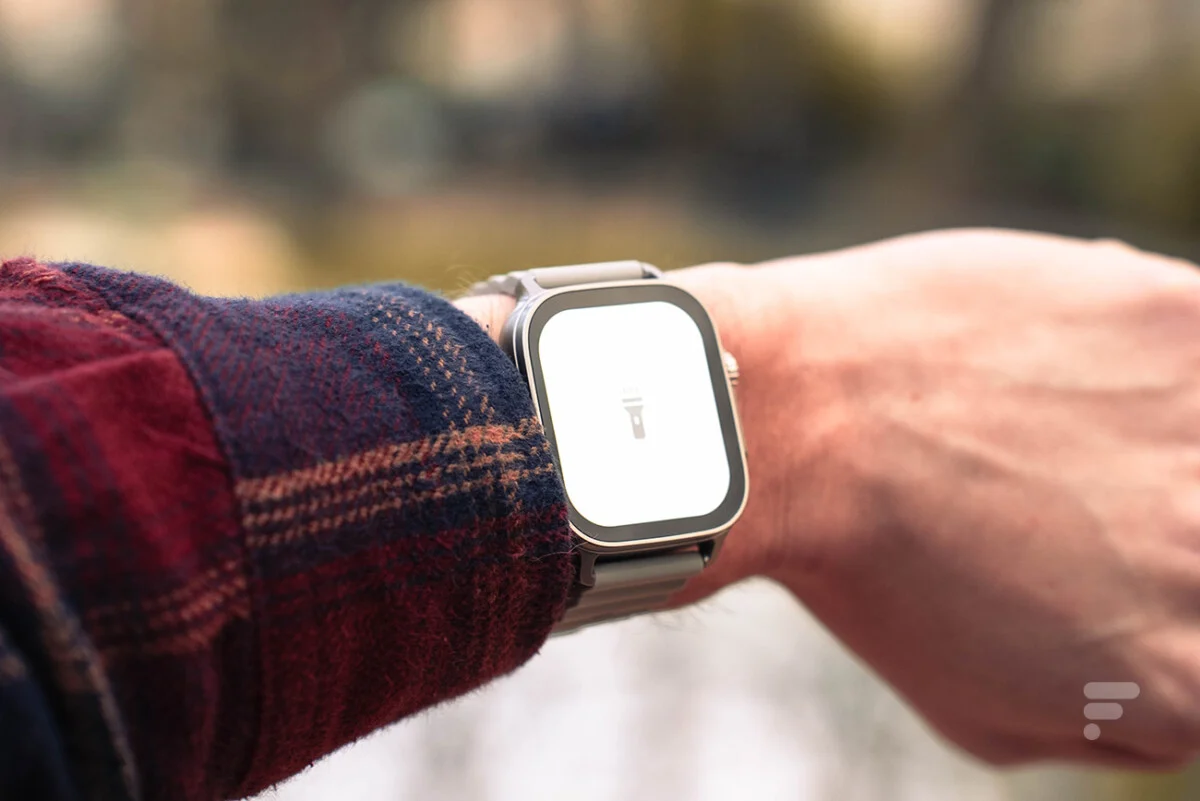 L'écran de la Realme Watch 5