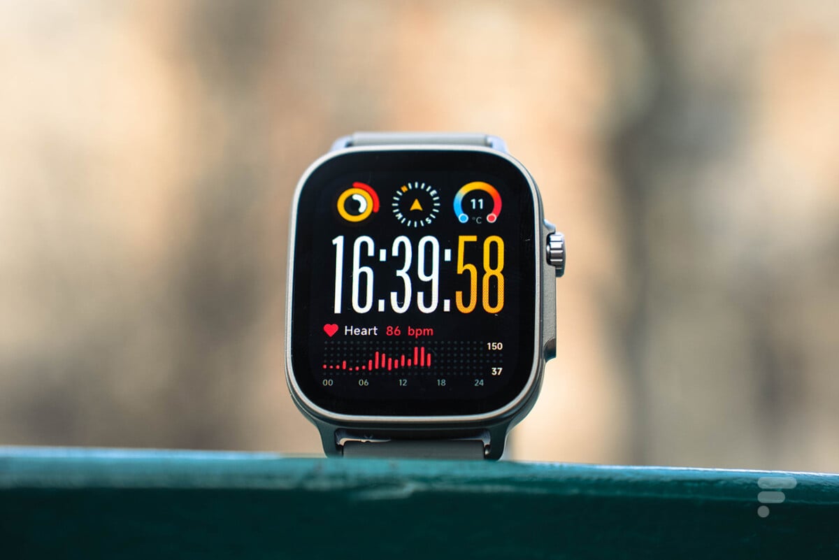 L'écran de la Realme Watch 5