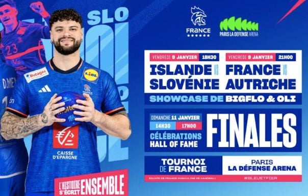 Tournoi de France de handball 2026 : Programme complet annoncé