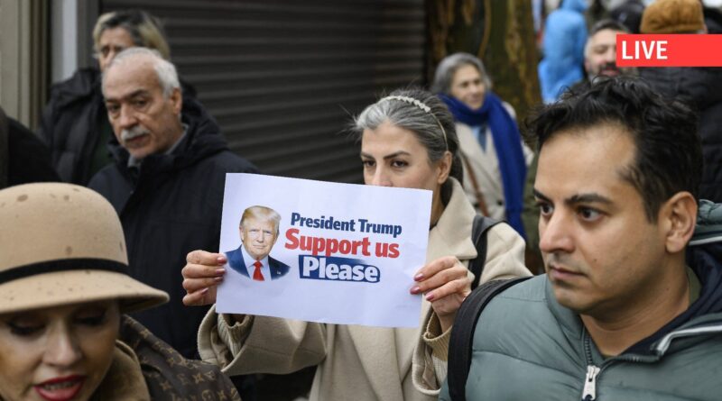 Trump affirme que l'Iran souhaite "négocier" malgré l'accroissement des morts.