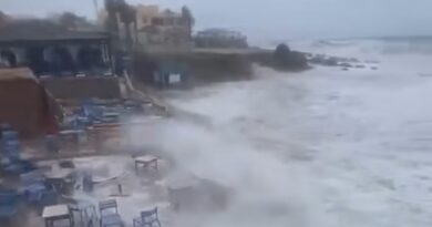 Vagues de 10 mètres et pluies records : l'INM ne prévoit pas d'amélioration du temps