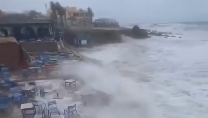 Vagues de 10 mètres et pluies records : l'INM ne prévoit pas d'amélioration du temps