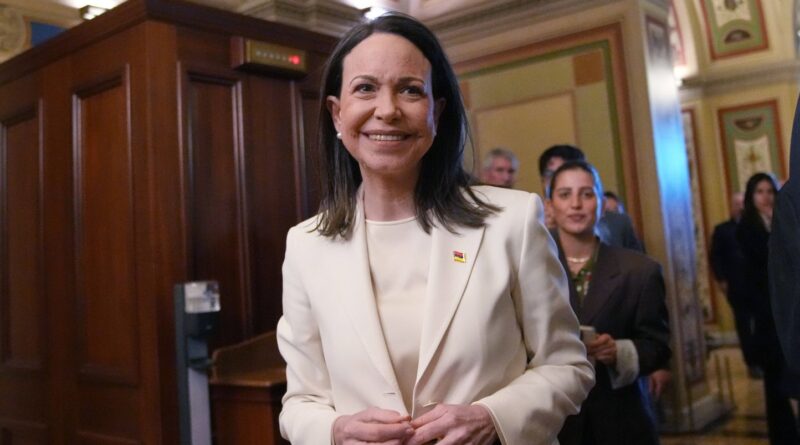 Venezuela : Machado annonce avoir offert la médaille Nobel à Biden