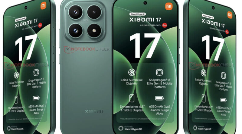 Xiaomi 17 : lancement mondial du smartphone, toutes les informations.