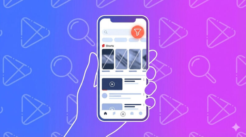 YouTube déploie un nouveau filtre pour supprimer les Shorts.