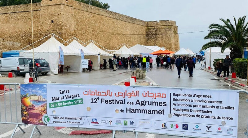 12e édition du festival des agrumes de Hammamet : célébration de l'orangeraie et produits dérivés.