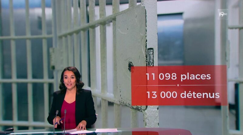 585 détenus dorment par terre : la surpopulation carcérale augmente encore