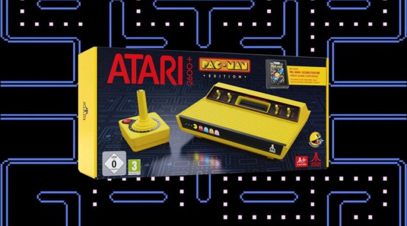 Atari 2600+ en promo : console rétro Pac-Man compatible cartouches d'époque.