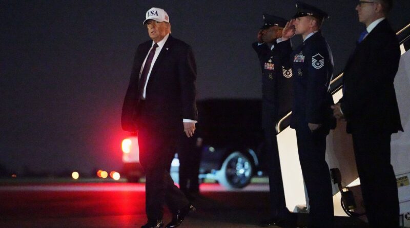 Attaque en Iran : Trump mentionne une « opération majeure » pour renverser le pouvoir