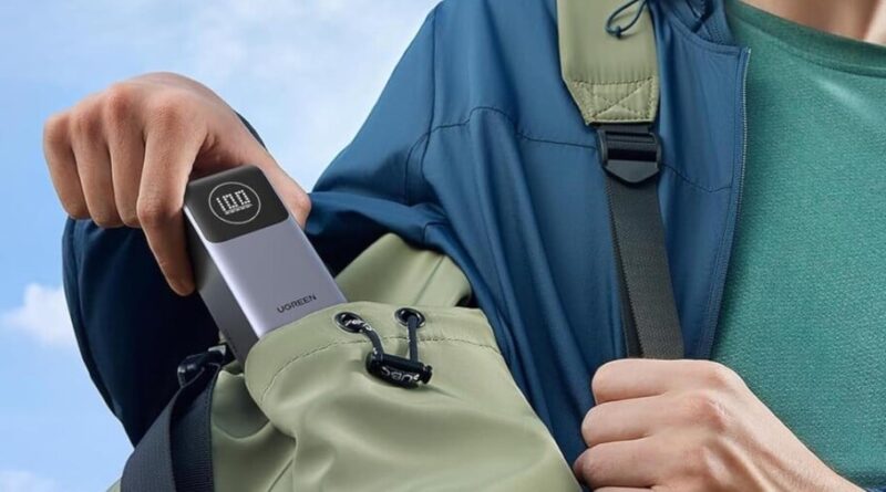 Batterie externe 12 000 mAh et 100 W : prix réduit de -20 %