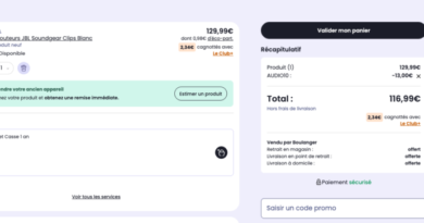 Boulanger réduit le prix des écouteurs ouverts JBL transparents