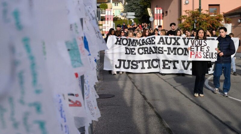 Crans-Montana : Proches de victimes demandent « justice et vérité » lors d'une marche blanche