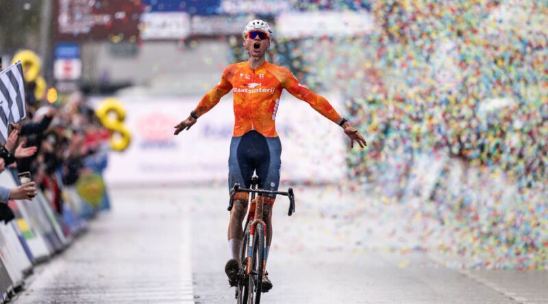 Cyclo-cross : Mathieu van der Poel ne décroche pas le record de titres mondiaux