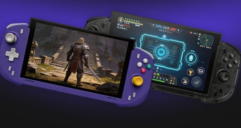 Deux manettes pour une ergonomie optimisée de la Switch 2 portable