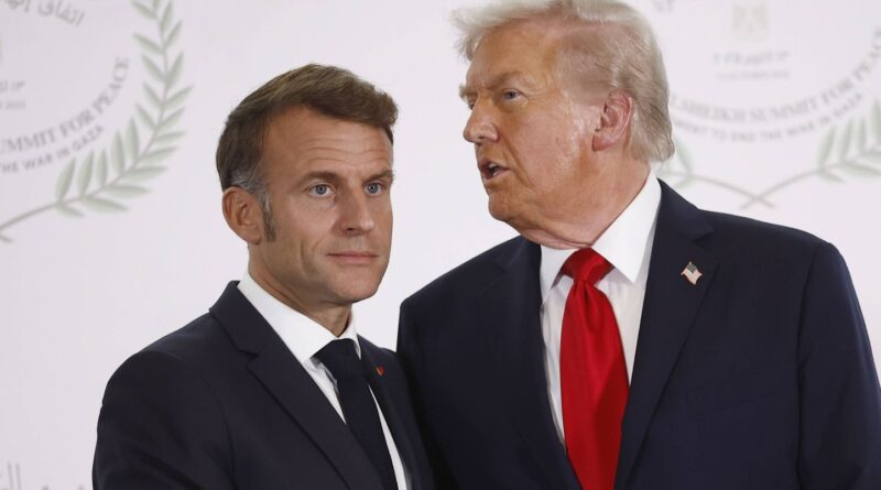 Emmanuel Macron demande à Donald Trump de lever les sanctions contre Thierry Breton et le juge Guillou