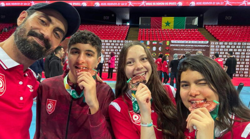 Escrime : trois médailles de bronze pour la Tunisie en individuel à la coupe du monde du sabre