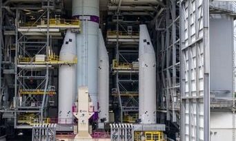Espace : Ariane 6 « A64 » équivaut à 100 Rafale au décollage