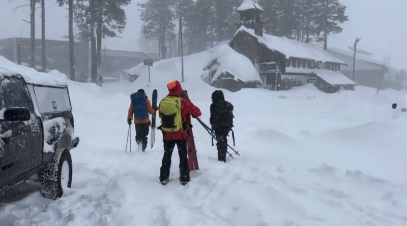 Etats-Unis : Huit skieurs ne sont pas revenus d’une avalanche près du lac Tahoe.