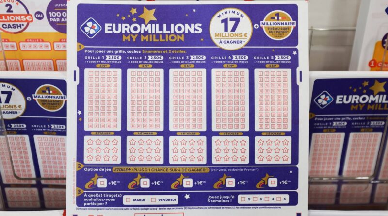 EuroMillions : Un groupe d'amis gagne 123 millions d'euros au jackpot