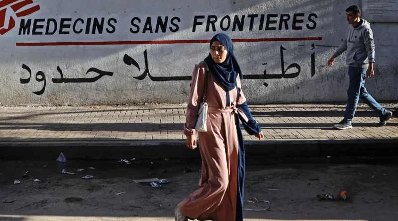 Fin des activités de Médecins Sans Frontières (MSF) à Gaza.