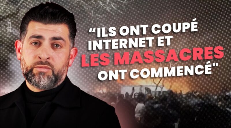 Foad, Belgo-Iranien, apprend à la télévision la mort de son cousin en Iran.