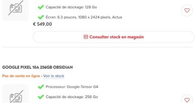 Google Pixel 10a : une boutique ne cache plus rien sur le smartphone