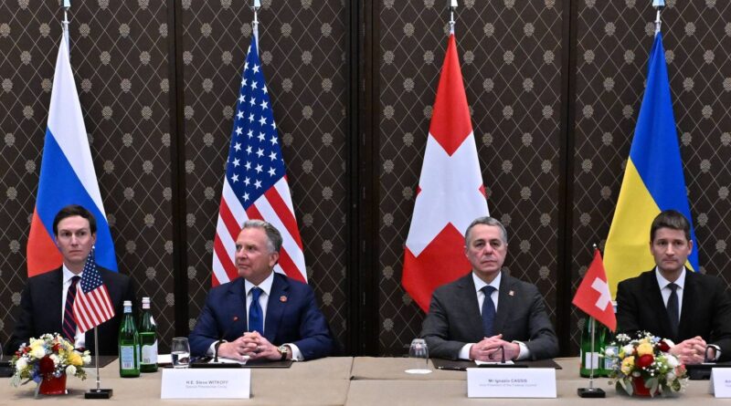 Guerre en Ukraine : Les négociations difficiles de Genève sont terminées.