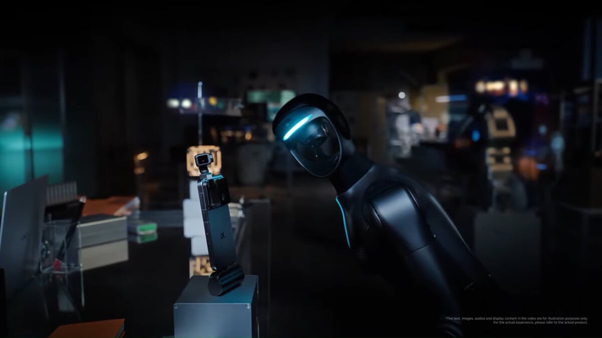 Un robot humanoïde Honor