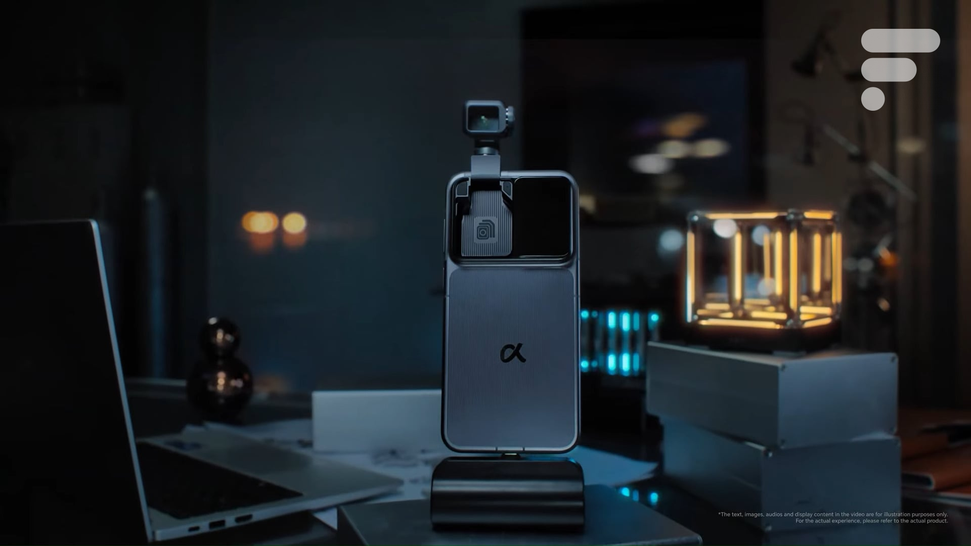 Le smartphone Honor avec son module caméra