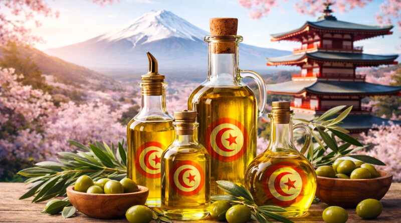 Huile d'olive conditionnée : La Tunisie reste cinquième fournisseur du Japon.