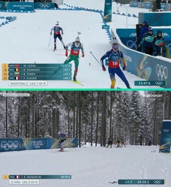 JO 2026 - Biathlon : Émilien Jacquelin et le relais « champagne » discutés.