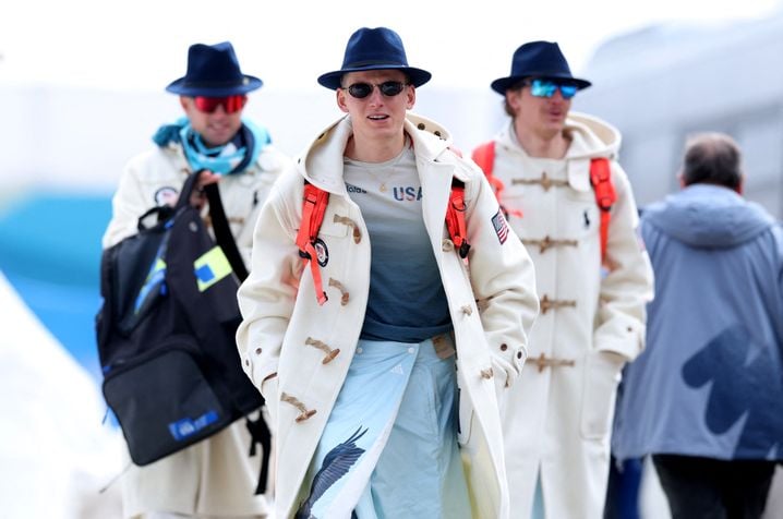 La classe américaine peut se résumer à l'arrivée de Team USA au stade de biathlon d'Anterselva, non ?