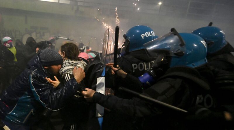 JO d'hiver : tensions à Milan lors d'une manifestation