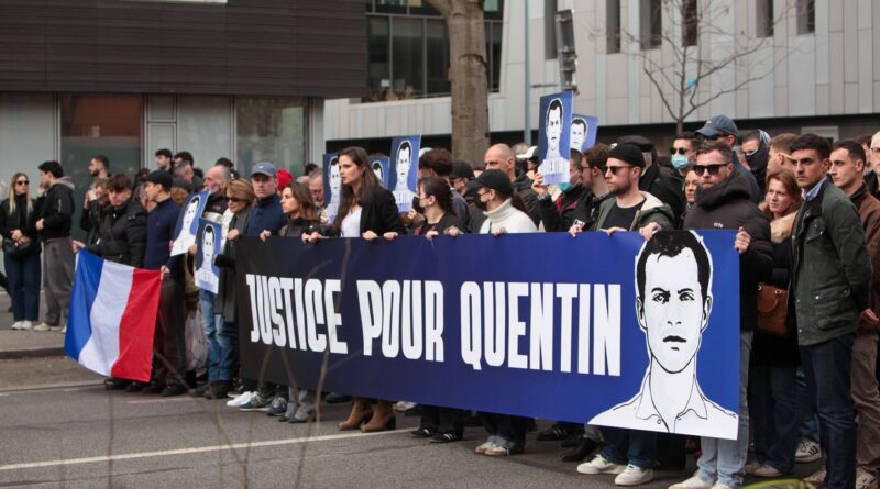La famille de Quentin Deranque dénonce la récupération de la marche d’hommage.