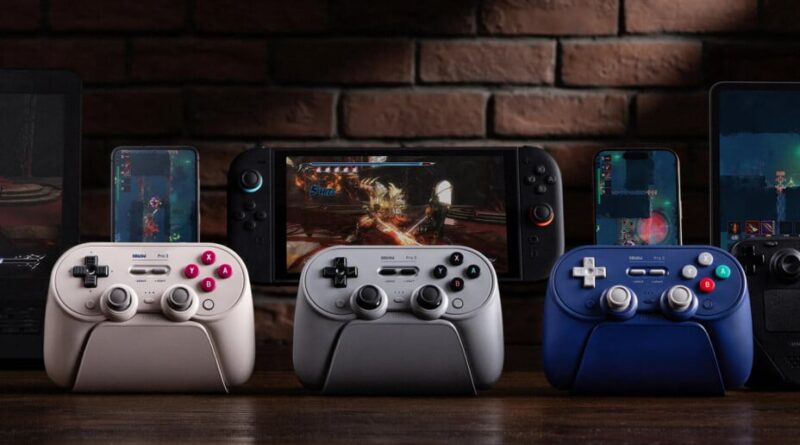 La manette 8BitDo Pro 3 disponible à moins de 50 €