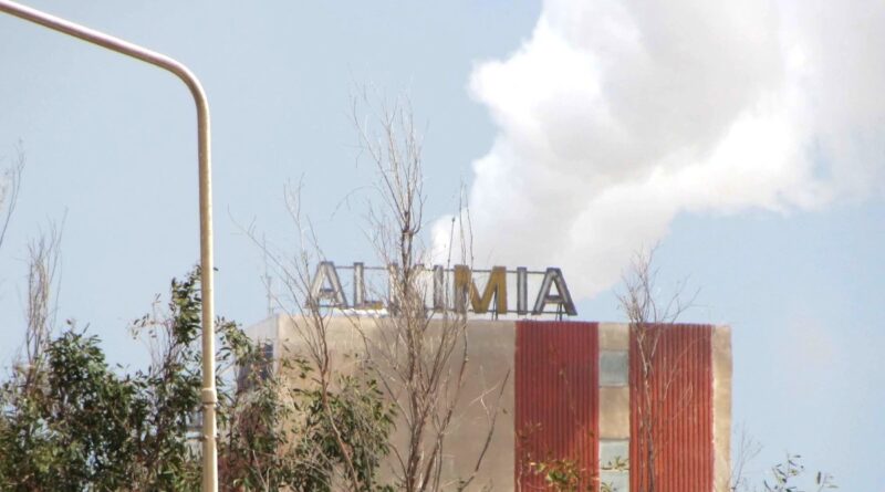 La production d'ALKIMIA diminue de 21% à cause de la concurrence.