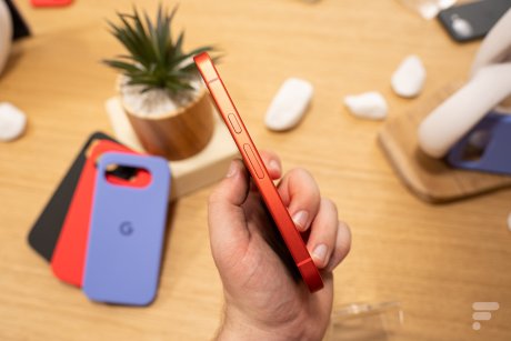 Google Pixel 10a // Source : Robin Wycke pour Frandroid