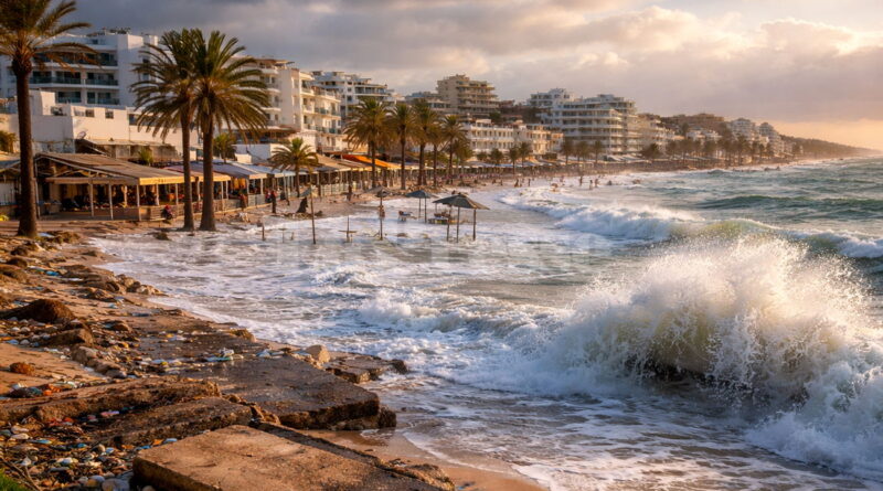 Le littoral tunisien menacé par la montée des eaux ?