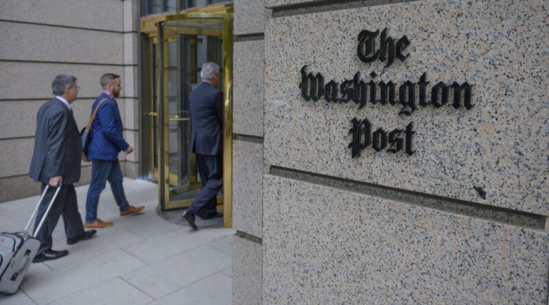 Le Washington Post en difficulté ne licencie pas des centaines de journalistes.