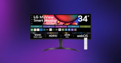 L'écran LG pour PC devient SmartTV, -50 % chez Amazon.