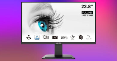 L'écran MSI Full HD avec rangement de câbles baisse de 40 % chez Darty